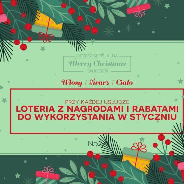 Promocja grudzień salon fryzjerski i kosmetyczny NOVY w Olkuszu