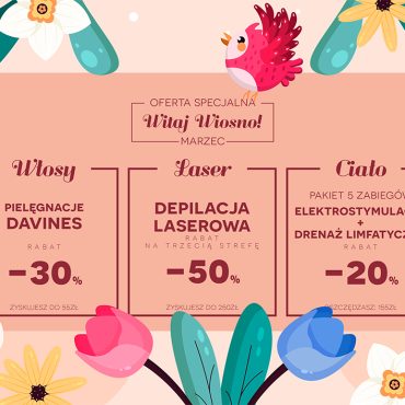 Oferta specjalna w salonie NOVY na fryzjerstwo, depilację laserową i zabiegi na ciało